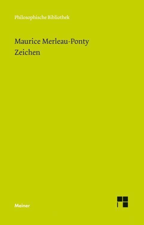 Bild vom Artikel Zeichen vom Autor Maurice Merleau-Ponty