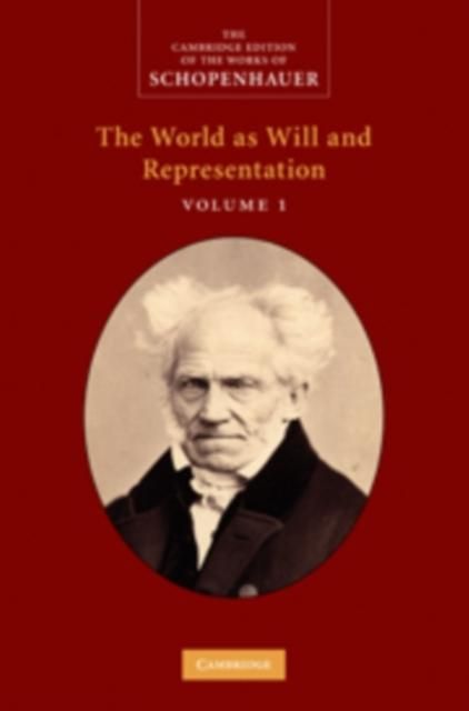 Produktbild: Schopenhauer: 'The World as Will and Representation': Volume 1