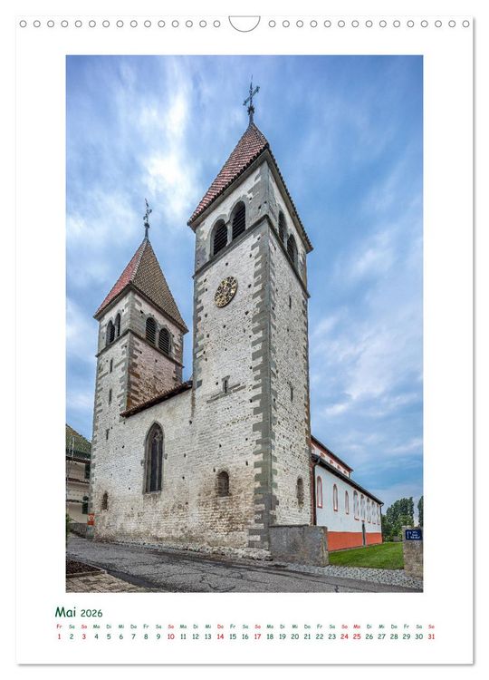 Produktbild: Insel Reichenau im Bodensee (Wandkalender 2026 DIN A3 hoch), CALVENDO Monatskalender