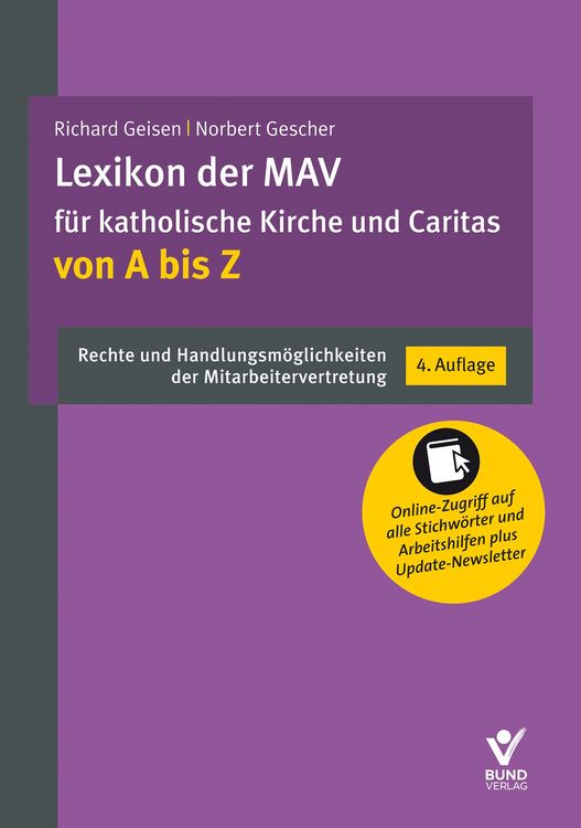 Produktbild: Lexikon der MAV f&uuml;r katholische Kirche und Caritas von A &ndash; Z