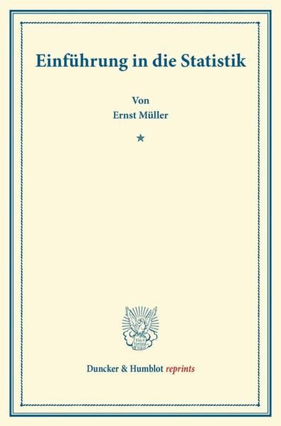 Produktbild: Einf&uuml;hrung in die Statistik.