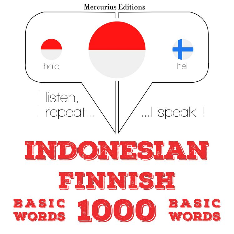 Produktbild: 1000 essential words in Finnish