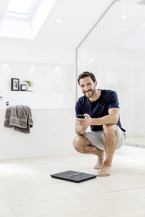 Produktbild: Beurer BF 980 WIFI K&ouml;rperanalysewaage 76009 digital W&auml;gebereich (max.)=180kg Schwarz