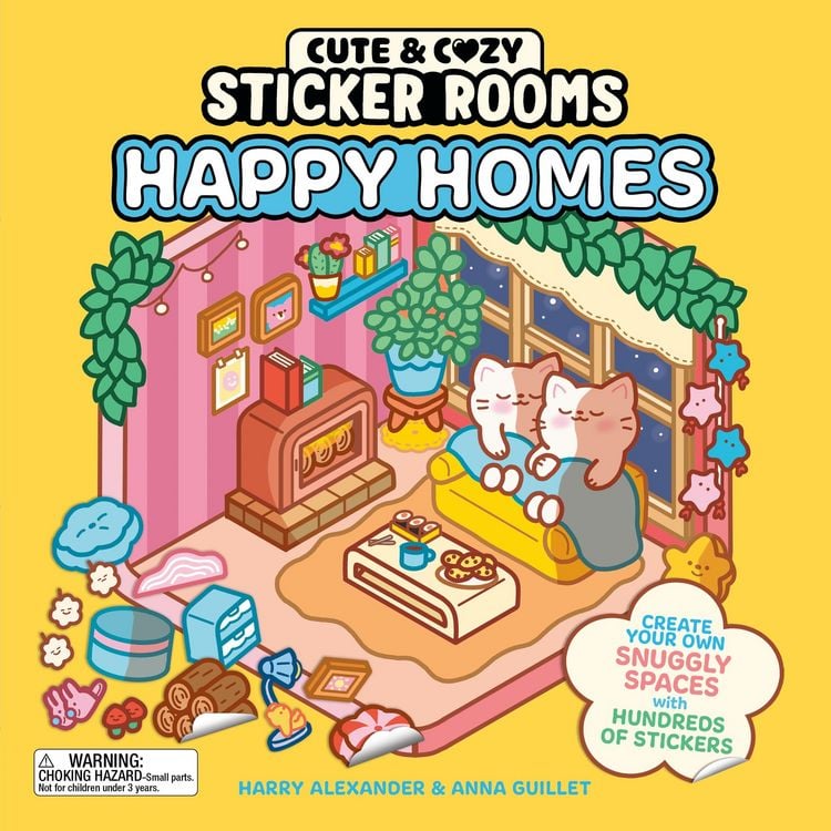 Produktbild: Cute & Cozy Sticker Rooms: Happy Homes