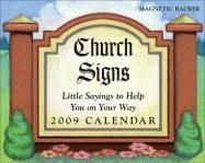 Produktbild: Church Signs: 2009 Mini Day-To-Day Calendar