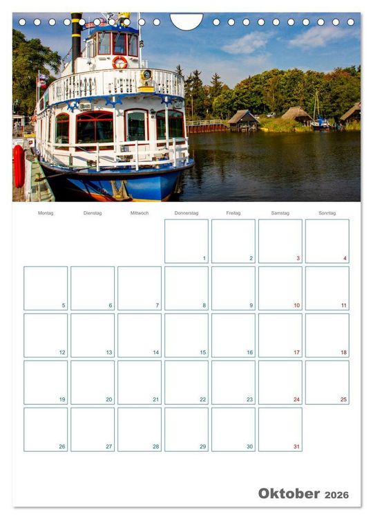 Produktbild: Ostseebad Prerow - Dar&szlig;er Momente - Terminplaner (Wandkalender 2026 DIN A4 hoch), CALVENDO Monatskalender