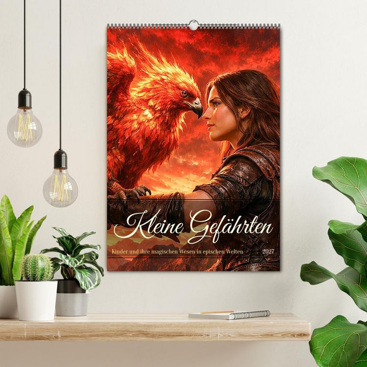 Produktbild: Kleine Gef&auml;hrten (Wandkalender 2027 DIN A2 hoch), CALVENDO Monatskalender