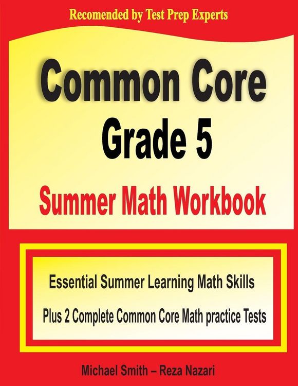 Produktbild: Common Core Grade 5 Summer Math Workbook