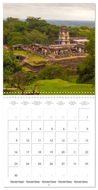 Produktbild: COLOURS OF MEXICO (Wall Calendar 2026 12 &times; 12 Inch) CALVENDO 12 Month Wall Calendar