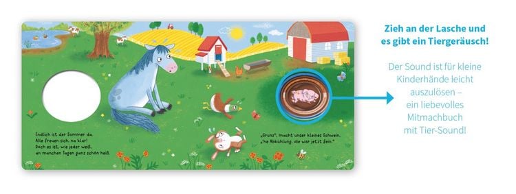 Produktbild: Zieh mal, h&ouml;r mal: Grunz und platsch - ab in den Matsch!