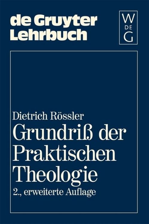Produktbild: Grundri&szlig; der Praktischen Theologie