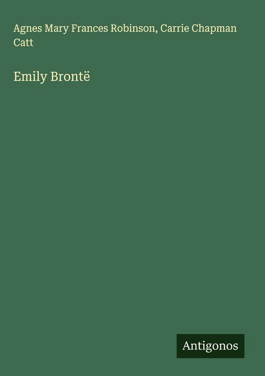 Produktbild: Emily Bront&euml;