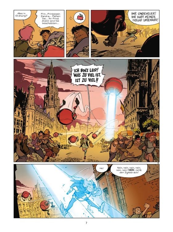 Produktbild: Spirou pr&auml;sentiert 1: Zyklotrop I: Die Tochter des Z