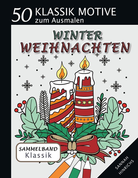 Produktbild: Klassik Sammelband 50 Klassik Motive zum Ausmalen - Winter-Weihnachten