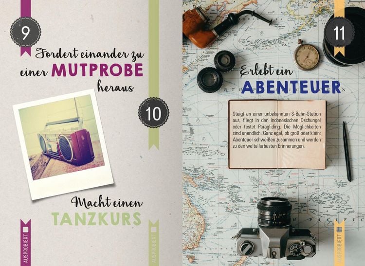 Produktbild: 99 herrlich verr&uuml;ckte Ideen f&uuml;r euer Leben zu zweit