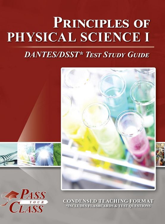 Produktbild: Principles of Physical Science 1 DANTES/DSST Test Study Guide