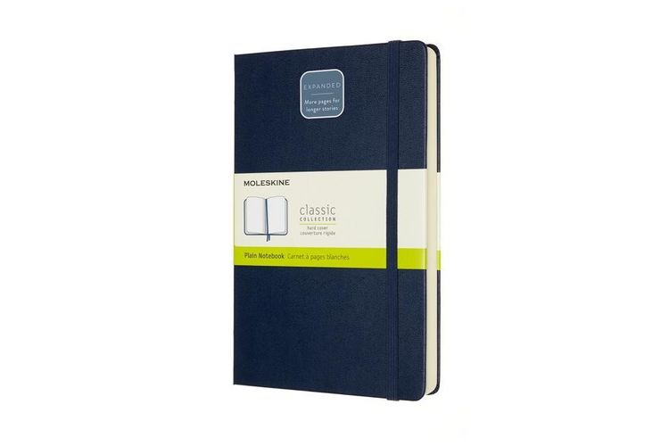 Produktbild: Moleskine Notizbuch, Erweiterte Seitenanzahl, Fester Einband