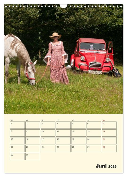 Produktbild: Citro&euml;n 2CV - Lebensart Ente (Wandkalender 2026 DIN A3 hoch), CALVENDO Monatskalender
