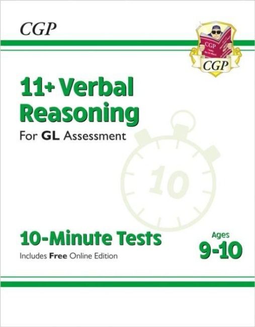 Produktbild: 11+ GL 10-Minute Tests: Verbal Reasoning - Ages 9-10 (with Online Edition)