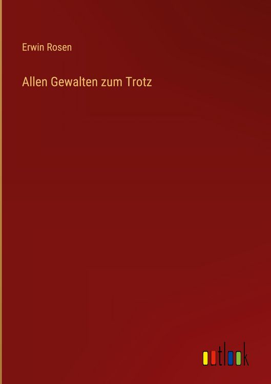 Produktbild: Allen Gewalten zum Trotz