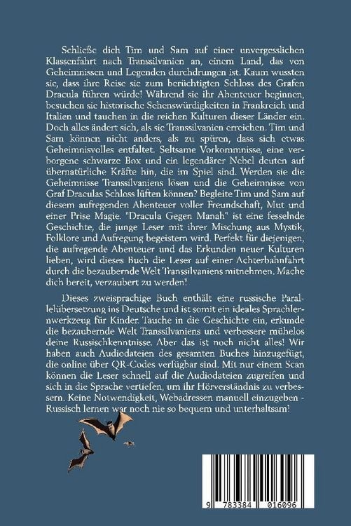 Produktbild: Lerne russische Sprache mit Dracula Gegen Manah und mache dich bereit, verzaubert zu werden!