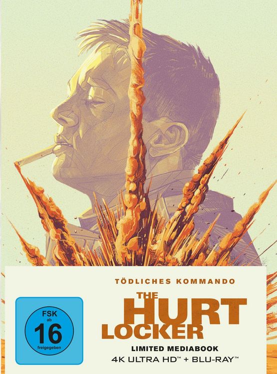 Produktbild: T&ouml;dliches Kommando - The Hurt Locker - Mediabook - Limited Edition (4K Ultra HD) (+ Blu-ray)
