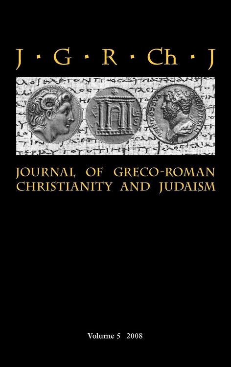 Produktbild: Journal of Greco-Roman Christianity and Judaism 5 (2008)