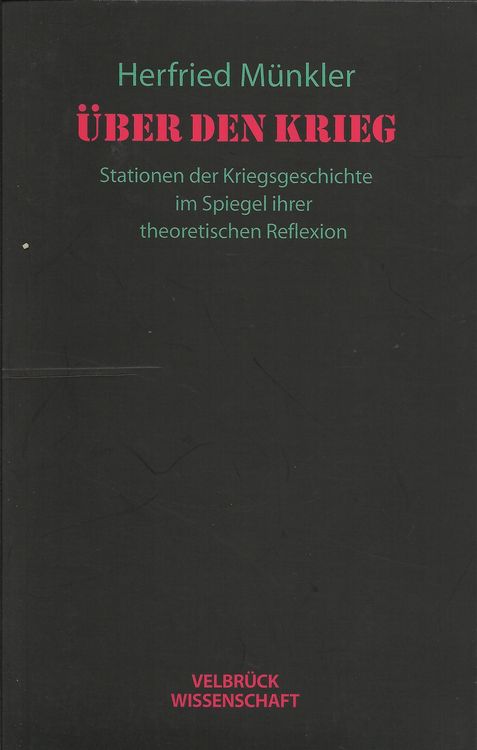 Produktbild: &Uuml;ber den Krieg
