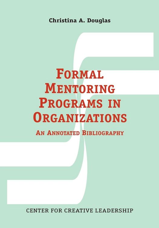 Produktbild: Formal Mentoring Programs in Organizations