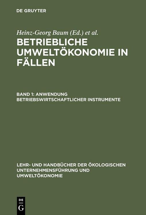 Produktbild: Anwendung betriebswirtschaftlicher Instrumente