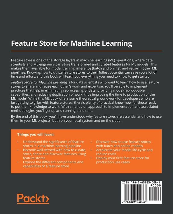 Produktbild: Feature Store for Machine Learning