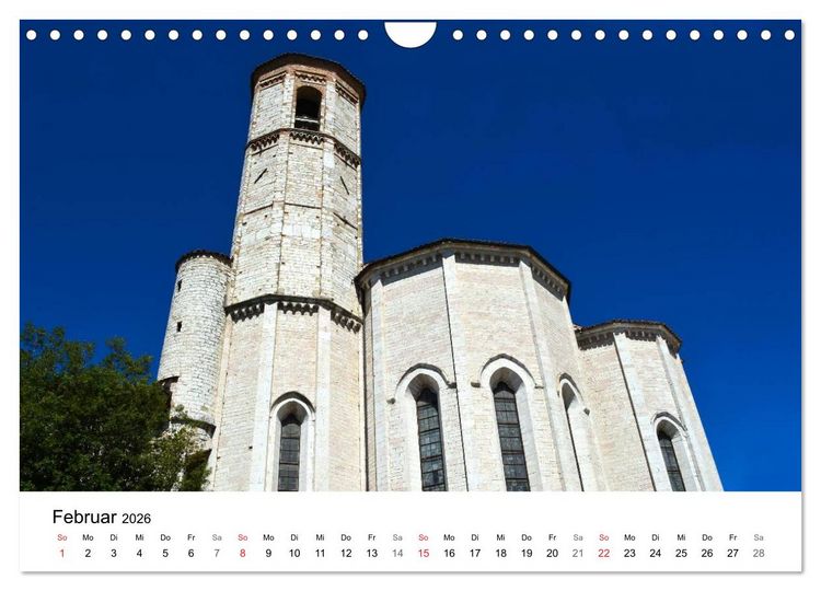 Produktbild: Gubbio - die mittelalterliche Stadt in Umbrien (Wandkalender 2026 DIN A4 quer), CALVENDO Monatskalender