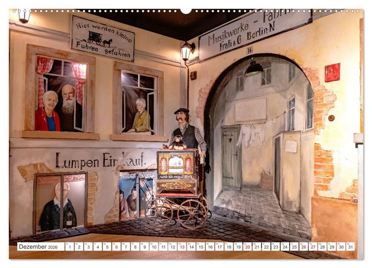 Produktbild: Selbstspielende Musikinstrumente (Wandkalender 2026 DIN A2 quer), CALVENDO Monatskalender