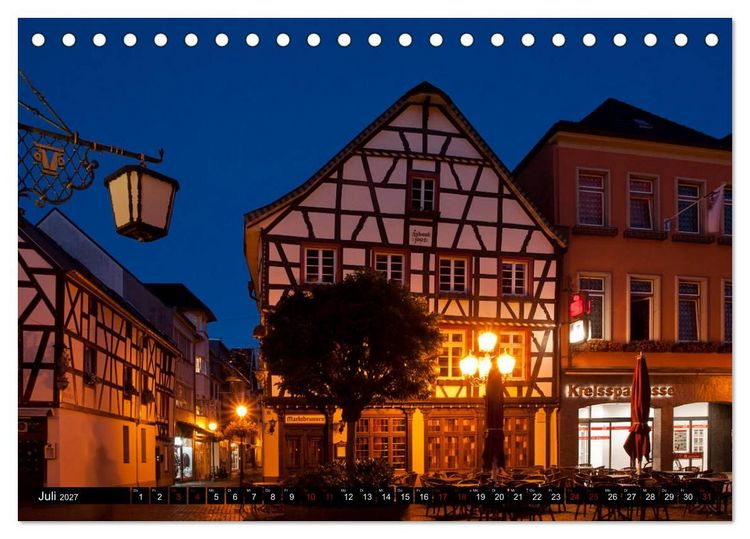 Produktbild: Ahrweiler - Mittelalterflair an der Ahr (Tischkalender 2027 DIN A5 quer), CALVENDO Monatskalender