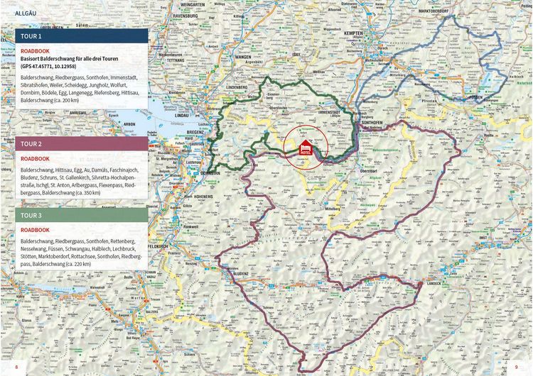 Produktbild: Motorrad Reisef&uuml;hrer Biker Weekends Deutschland