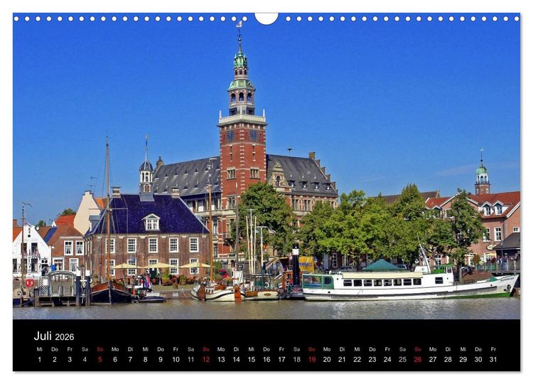 Produktbild: Ostfriesland (Wandkalender 2026 DIN A3 quer), CALVENDO Monatskalender