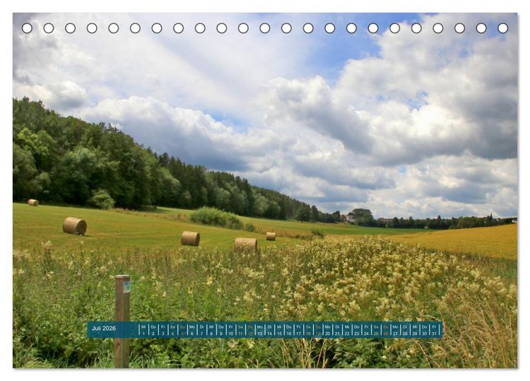 Produktbild: Die Toskana der Eifel - Das Lampertstal (Tischkalender 2026 DIN A5 quer), CALVENDO Monatskalender