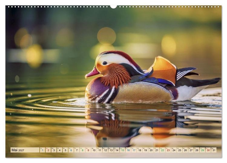 Produktbild: Die buntesten Tiere - Weltweit (Wandkalender 2027 DIN A2 quer), CALVENDO Monatskalender