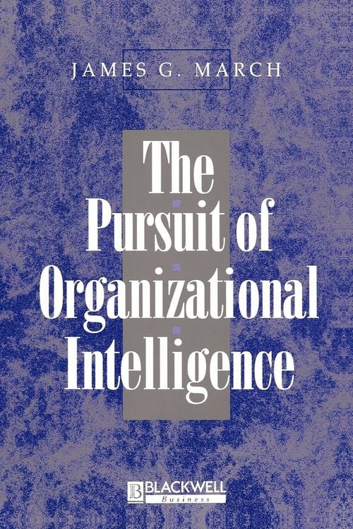 Produktbild: The Pursuit of Organizational Intelligence