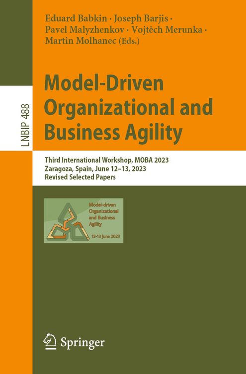 Produktbild: Model-Driven Organizational and Business Agility