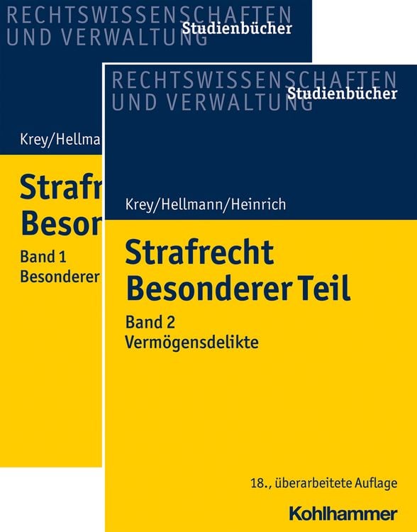 Produktbild: Strafrecht - Besonderer Teil Bd. 1 + Bd. 2 - Paket