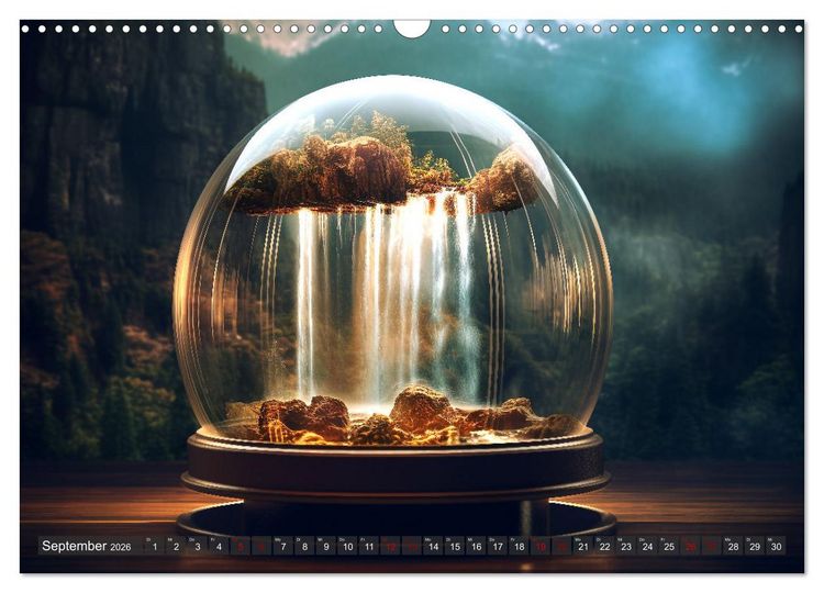 Produktbild: Schneekugel war gestern (Wandkalender 2026 DIN A3 quer), CALVENDO Monatskalender