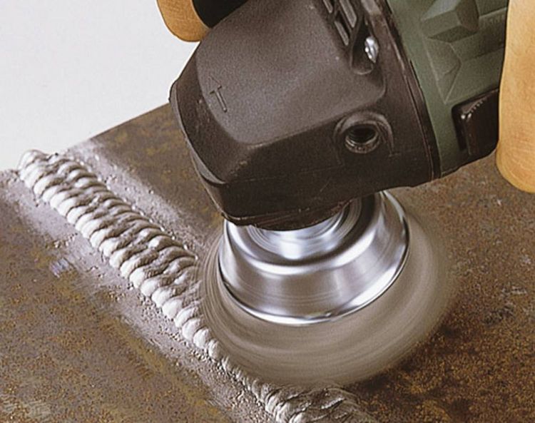 Produktbild: Wolfcraft Stahldraht-Topfb&uuml;rste WS M14 &Oslash; 70mm 2107000 1St.
