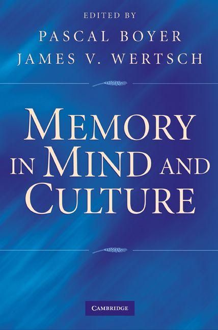Produktbild: Memory in Mind and Culture