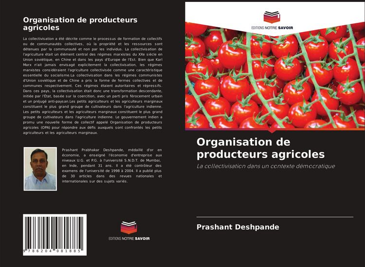 Produktbild: Organisation de producteurs agricoles