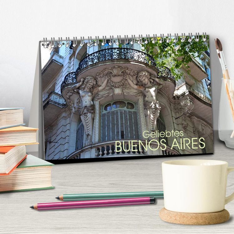 Produktbild: Geliebtes Buenos Aires (Tischkalender 2026 DIN A5 quer), CALVENDO Monatskalender