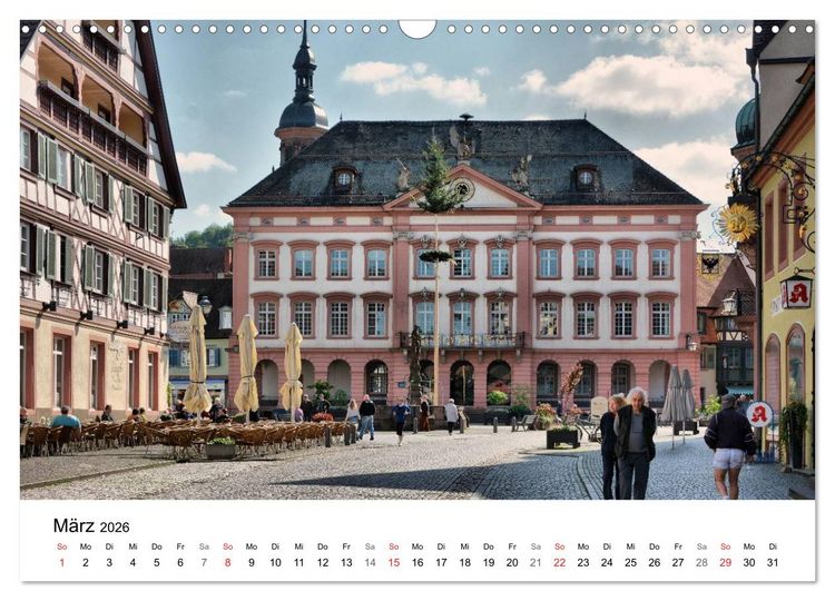 Produktbild: Gengenbach - romantisches Kleinod im Schwarzwald (Wandkalender 2026 DIN A3 quer), CALVENDO Monatskalender