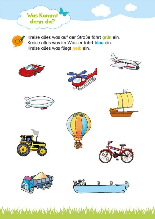 Produktbild: Klett Mein gro&szlig;er bunter Vorschul-Block