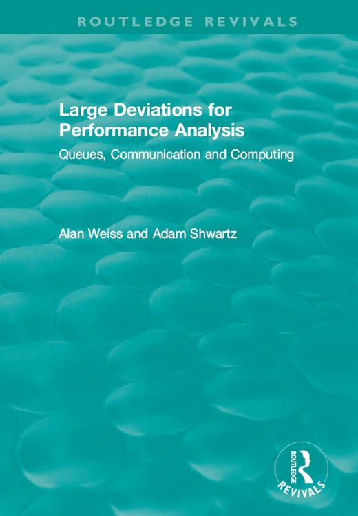 Produktbild: Large Deviations For Performance Analysis