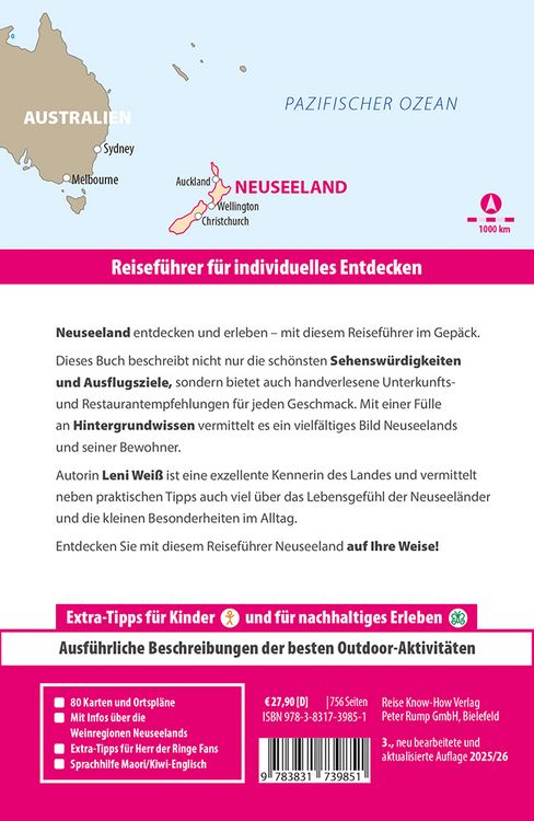 Reise Know-How Reiseführer Neuseeland / Aotearoa
